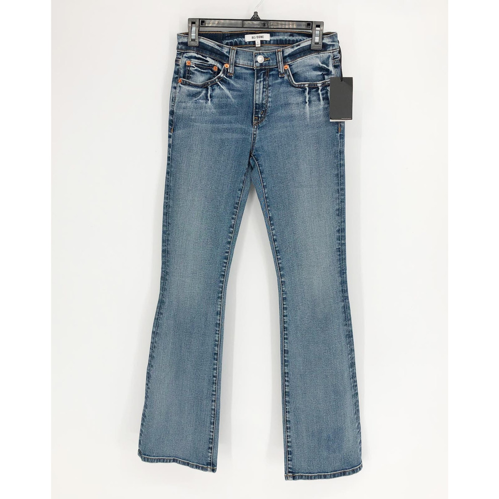 Re/Done Blue Boot Cut Jeans